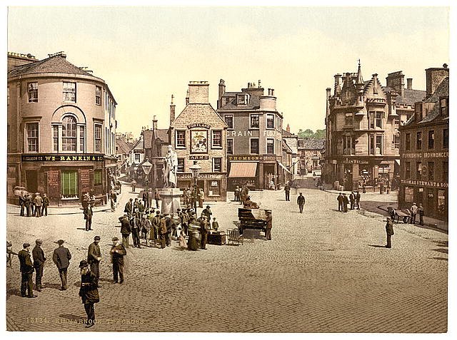 The cross Kilmarnock Vintage A4 Photo Print