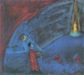 The dreaming boy II by Walter Gramatte Expressionism A4 Photo Print