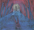 The dreaming boy by Walter Gramatte Expressionism A4 Photo Print