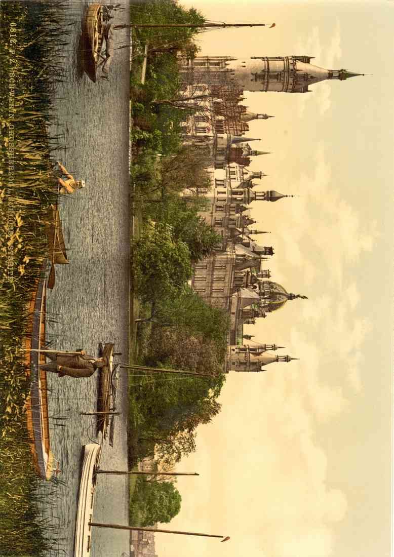 The ducal castle I Schwerin Mecklenburg Schwerin 00675u 2020 A4 Photo Print