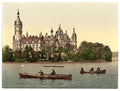 The ducal castle II Schwerin Mecklenburg Schwerin Vintage A4 Photo Print