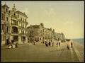 The embankment Ostend II Vintage A4 Photo Print