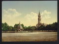 The esplanade I Nîmes Vintage A4 Photo Print