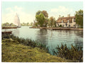 The ferry Horning Village Vintage A4 Photo Print