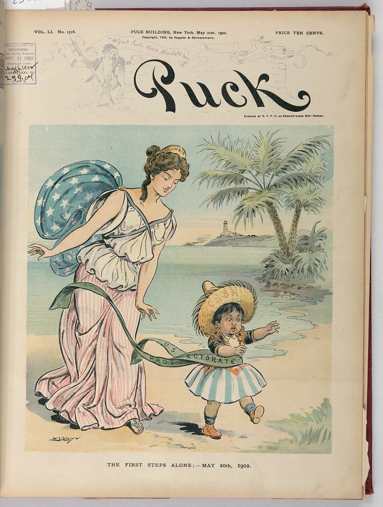 The first steps alone May 20th 1902 PUCK A4 Photo Print