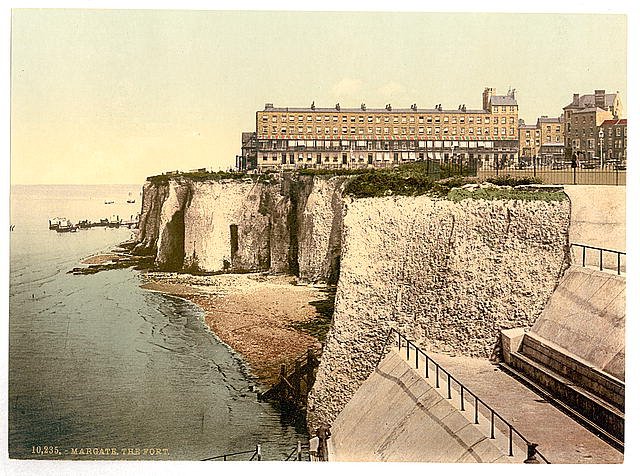The fort Margate Vintage A4 Photo Print