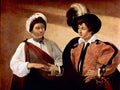The fortune teller by Caravaggio A4 Photo Print