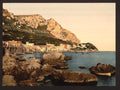 The grand marina Capri Island Vintage A4 Photo Print