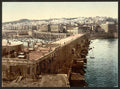 The harbor from the lighthouse Algiers Vintage A4 Photo Print