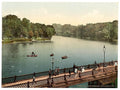 The lake north side Konigsberg East Prussia Vintage A4 Photo Print