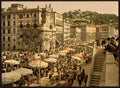 The market Nice Vintage A4 Photo Print