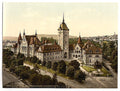 The museum Zurich Vintage A4 Photo Print