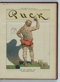 The new tattooed man he makes an exhibition of himself PUCK A4 Photo Print