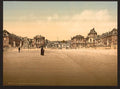 The palace exterior Versailles Vintage A4 Photo Print