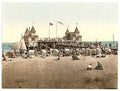 The pier Ahlbeck Pommeraina Vintage A4 Photo Print