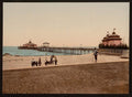 The pier Blankenberghe Vintage A4 Photo Print