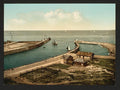 The piers Dieppe Vintage A4 Photo Print