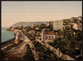 The promenade San Remo Vintage A4 Photo Print