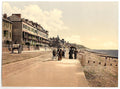 The promenade Sandgate Vintage A4 Photo Print