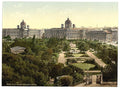The public garden Vienna Vintage A4 Photo Print
