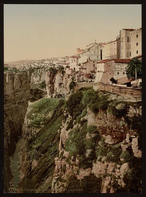 The ravine Constantine Vintage A4 Photo Print