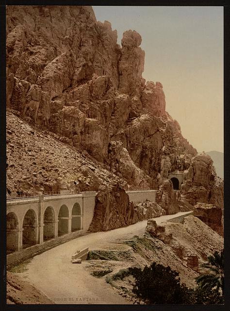 The ravine II El Cantara Vintage A4 Photo Print