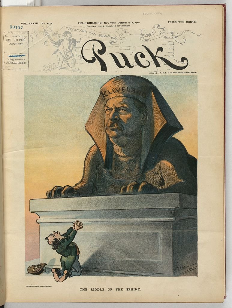 The riddle of the Sphinx PUCK A4 Photo Print