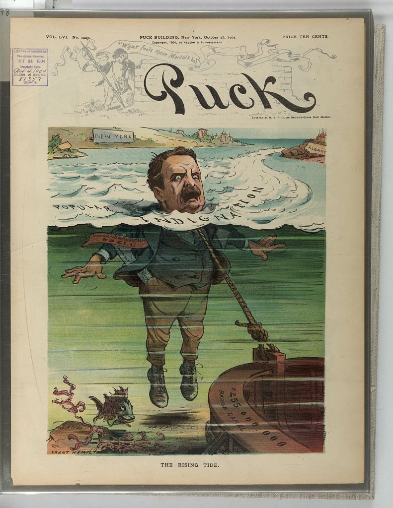 The rising tide PUCK A4 Photo Print