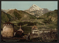 The road the first bridge I Groussie Vintage A4 Photo Print