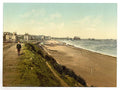 The sands from Royal Hotel Lowestoft Vintage A4 Photo Print