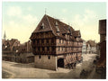 The scale Brunswick Vintage A4 Photo Print