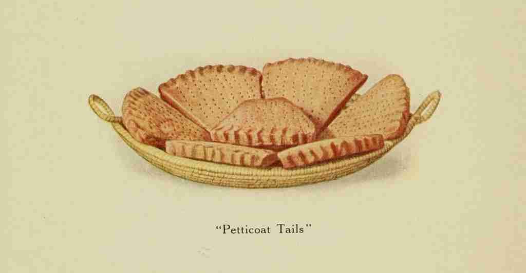 The something different dish 1915 Petticoat tails shortbread A4 Photo Print