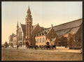 The station Bruges Vintage A4 Photo Print