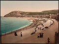 The terrace Aberystwith Vintage A4 Photo Print
