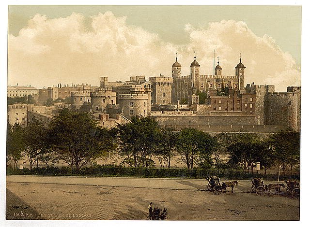 The tower London Vintage A4 Photo Print
