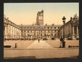 The town hall Dijon Vintage A4 Photo Print