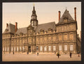The town hall Rheims Vintage A4 Photo Print