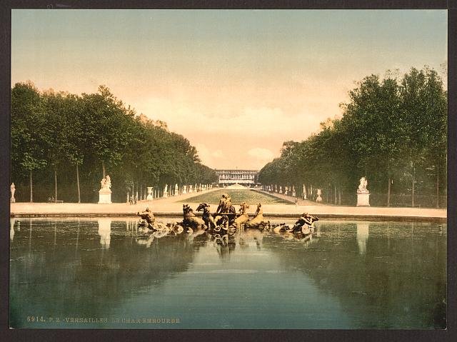 The triumphal car Versailles Vintage A4 Photo Print
