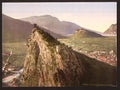 The valley Sarca Lake Garda Vintage A4 Photo Print