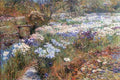 The water garden by Hassam Impressionism American A4 Photo Print