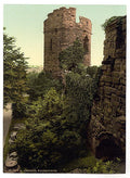 The water tower Chester Vintage A4 Photo Print
