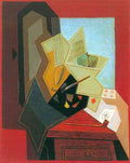 The window of the painter by Juan Gris Abstract Art A4 Photo Print