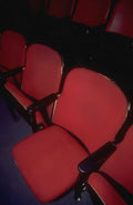 Theater Red Auditorium Seats A4 Photo Print