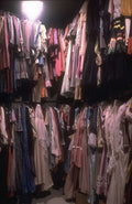 Theater Vintage Costumes Racks A4 Photo Print