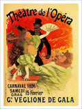 Theatre De L27opera Jules Cheret 1896 Poster Vintage Retro Advert Poster A4 Pho