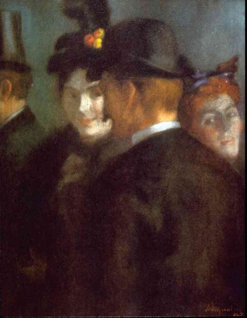 Theatre Foyer Anquetin Impressionism A4 Photo Print