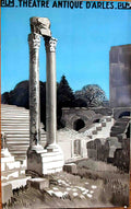 TheatreAntiqueArles Advert A4 Photo Print