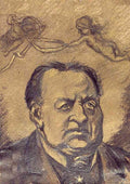 Theo van Doesburg abraham kuyper 1910 A4 Photo Print