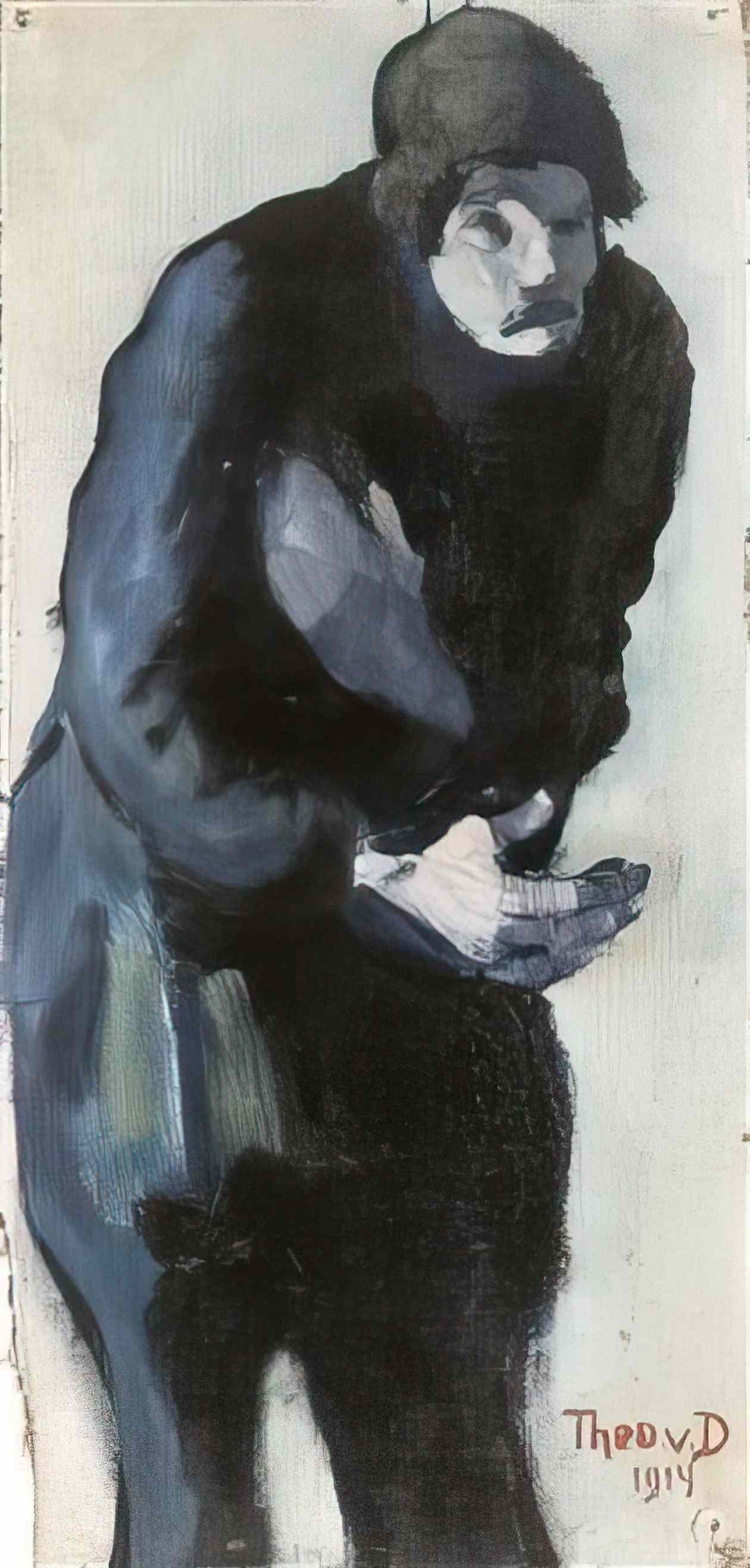 Theo van Doesburg beggar 1914 Art A4 Photo Print