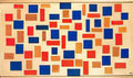 Theo van Doesburg composition 1918 Art A4 Photo Print